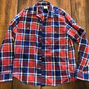 J. Crew Slim Fit Flannel Large